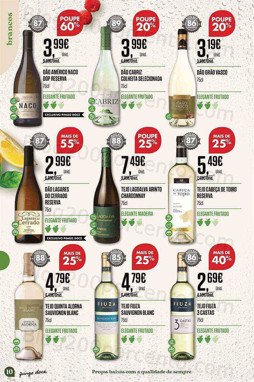 Antevisão Folheto PINGO DOCE Especial Vinhos de Verão Promoções de 19 julho a 8 agosto