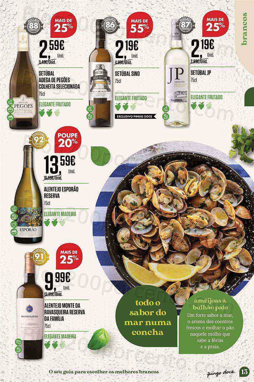 Antevisão Folheto PINGO DOCE Especial Vinhos de Verão Promoções de 19 julho a 8 agosto