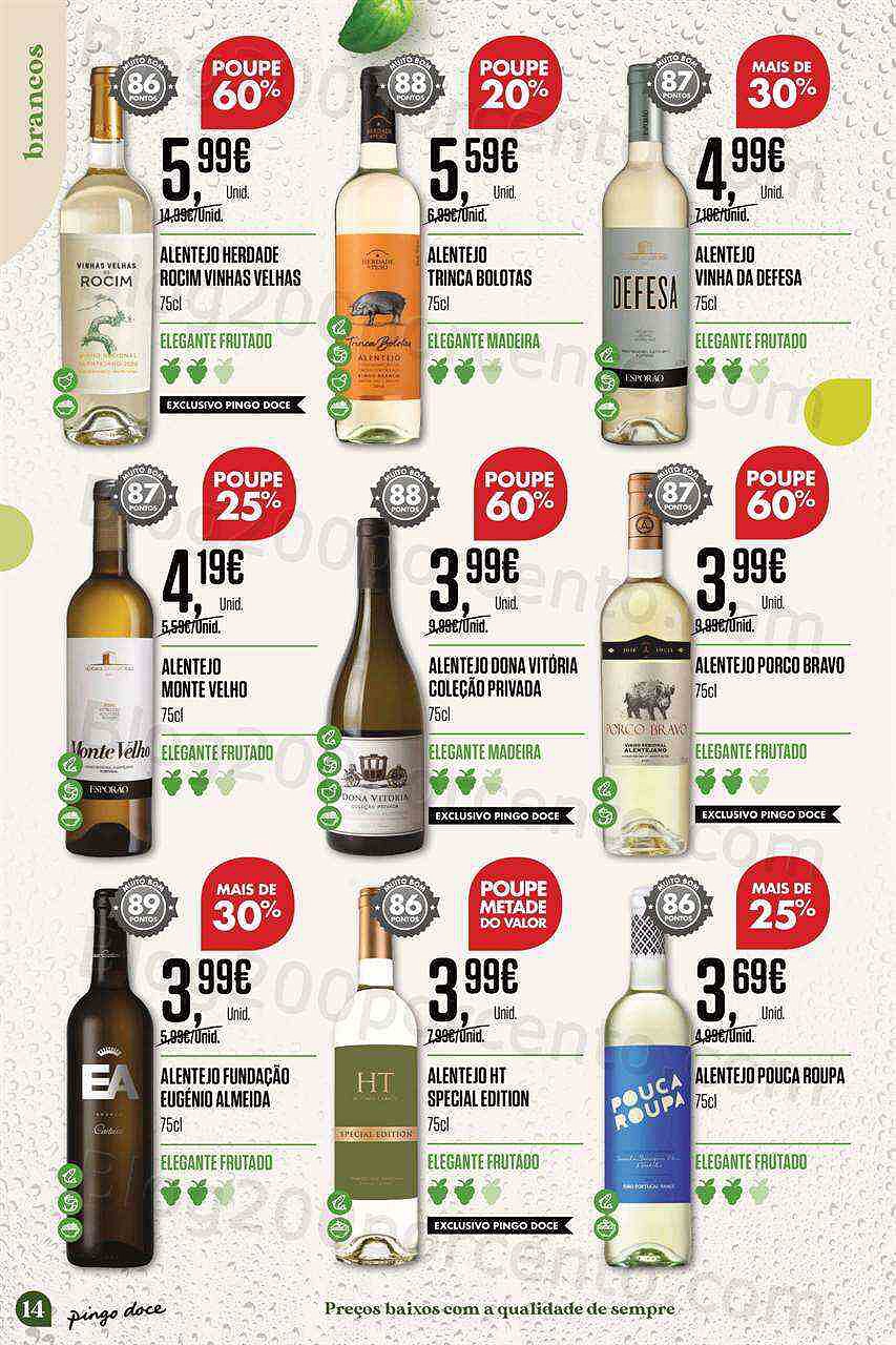 Antevisão Folheto PINGO DOCE Especial Vinhos de Verão Promoções de 19 julho a 8 agosto