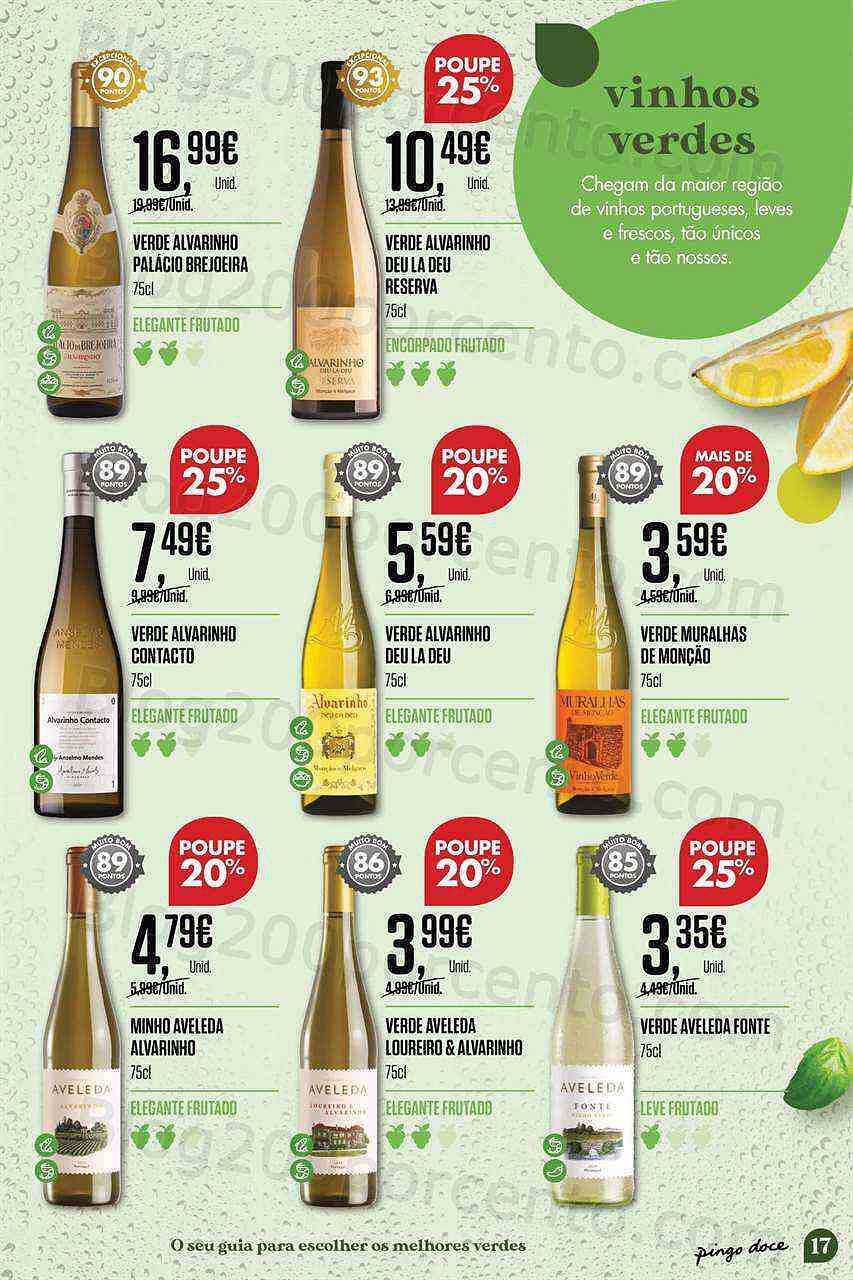 Antevisão Folheto PINGO DOCE Especial Vinhos de Verão Promoções de 19 julho a 8 agosto