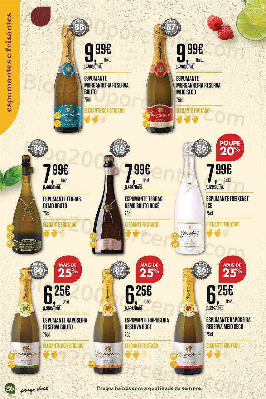 Antevisão Folheto PINGO DOCE Especial Vinhos de Verão Promoções de 19 julho a 8 agosto
