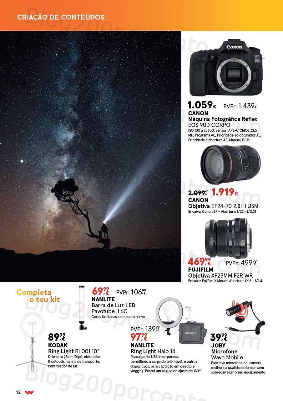 Antevisão Folheto WORTEN Especial Fotografia Promoções até 20 agosto
