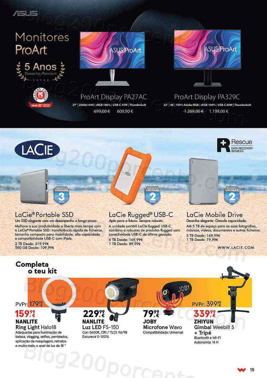 Antevisão Folheto WORTEN Especial Fotografia Promoções até 20 agosto