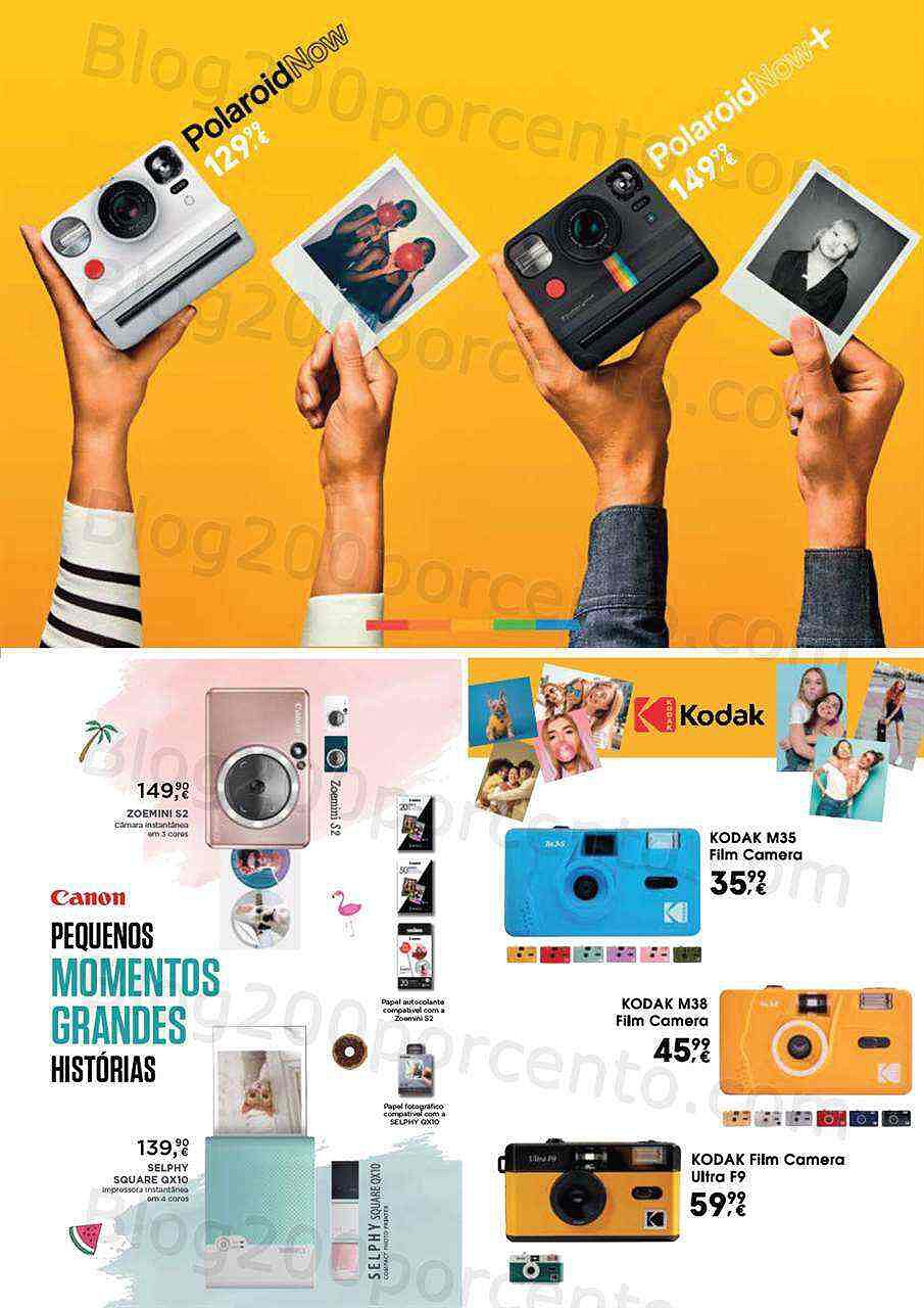 Antevisão Folheto WORTEN Especial Fotografia Promoções até 20 agosto