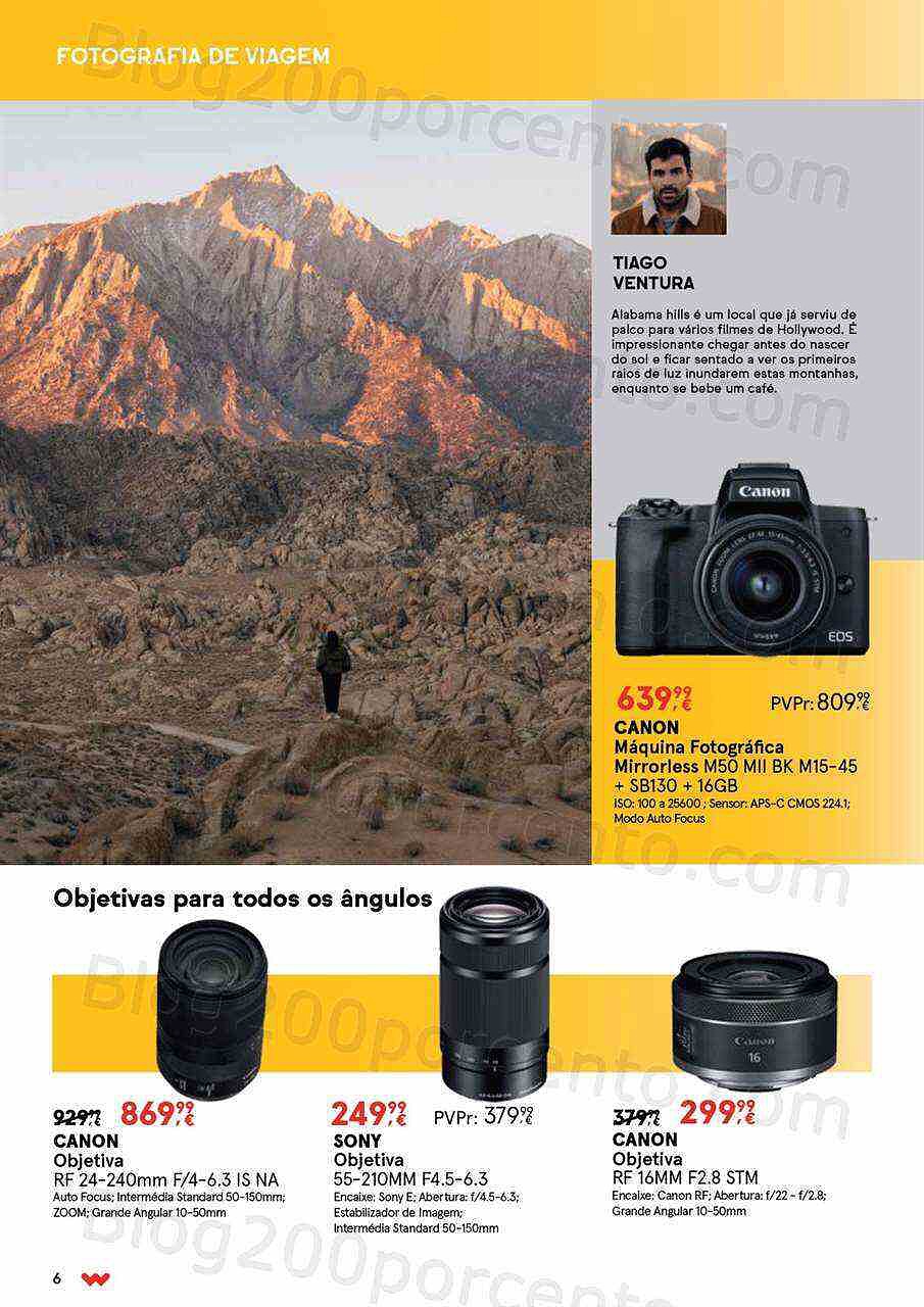 Antevisão Folheto WORTEN Especial Fotografia Promoções até 20 agosto