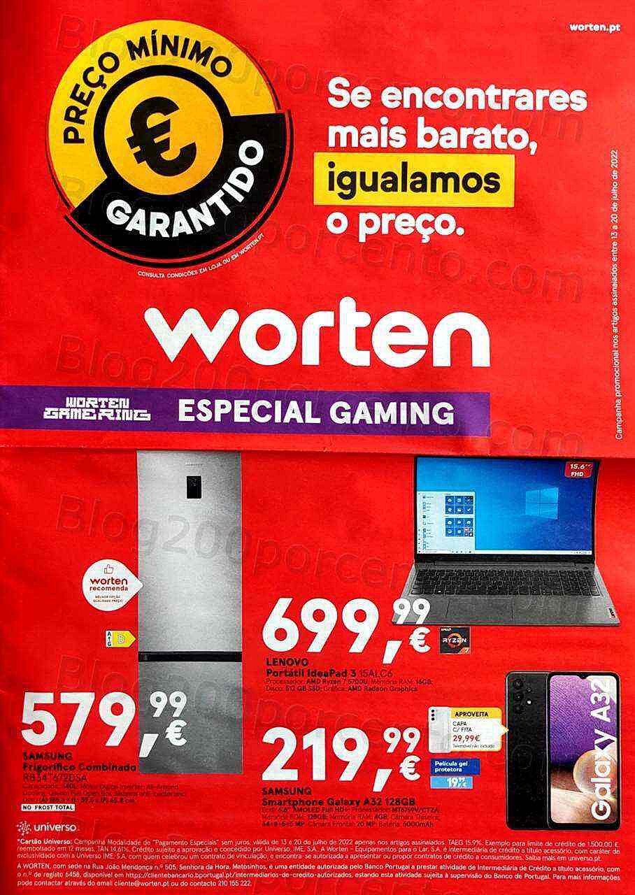Antevisão Folheto WORTEN Promoções até 20 julho