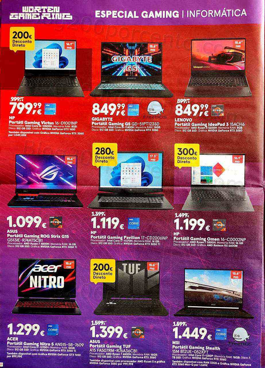 Antevisão Folheto WORTEN Promoções até 20 julho