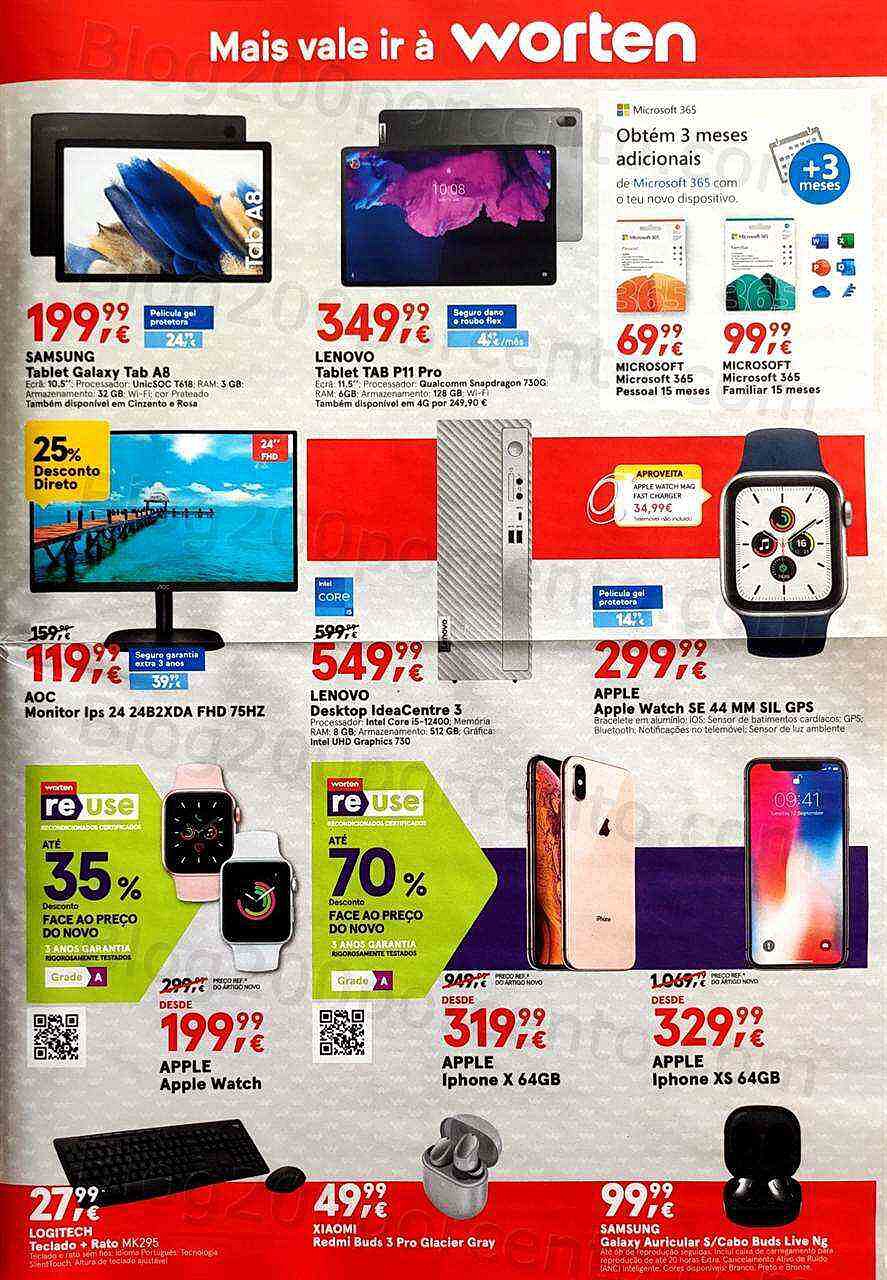 Antevisão Folheto WORTEN Promoções até 20 julho