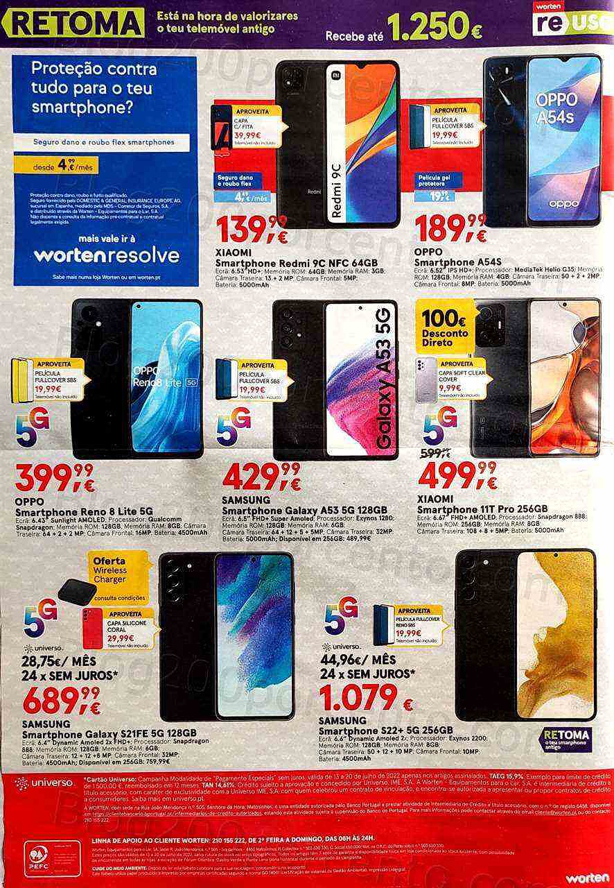 Antevisão Folheto WORTEN Promoções até 20 julho