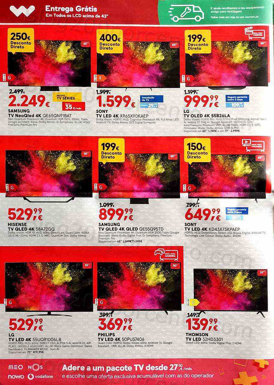 Antevisão Folheto WORTEN Promoções até 20 julho