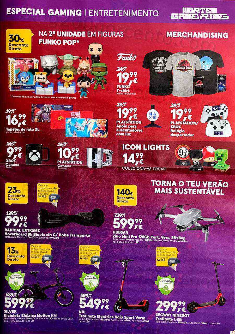 Antevisão Folheto WORTEN Promoções até 20 julho