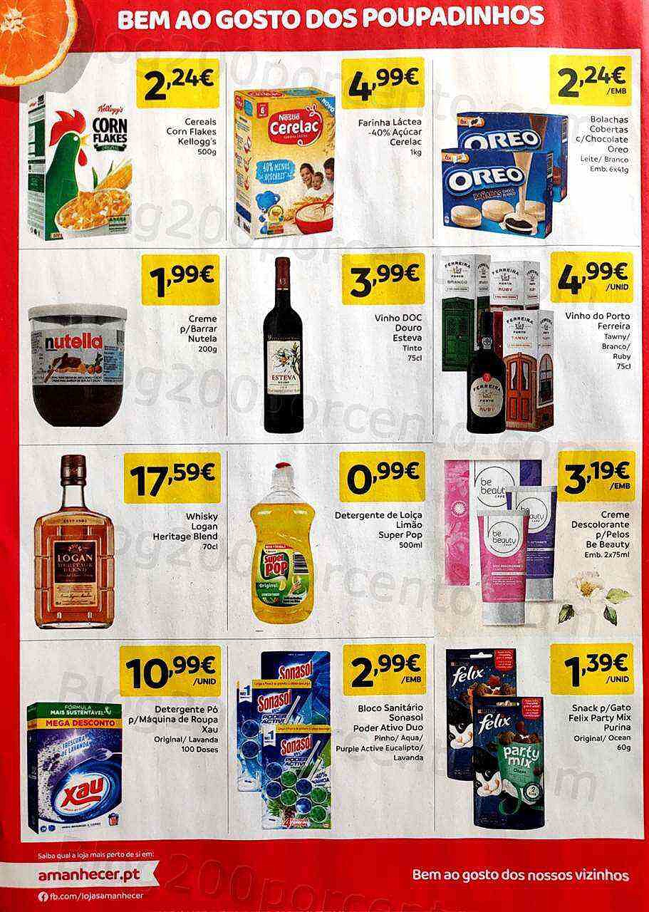 Antevisão Folheto AMANHECER Promoções de 21 a 27 julho