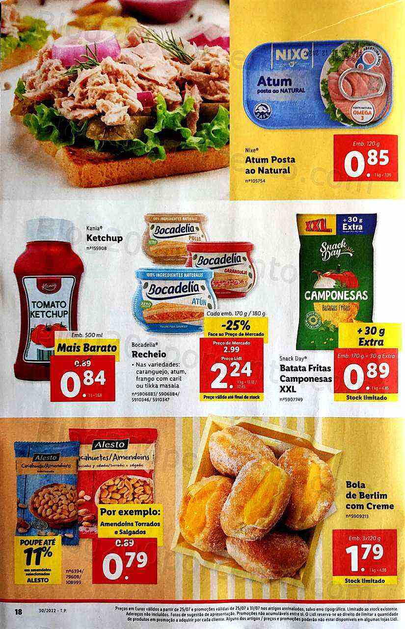 Antevisão Folheto LIDL Promoções de 25 a 31 julho