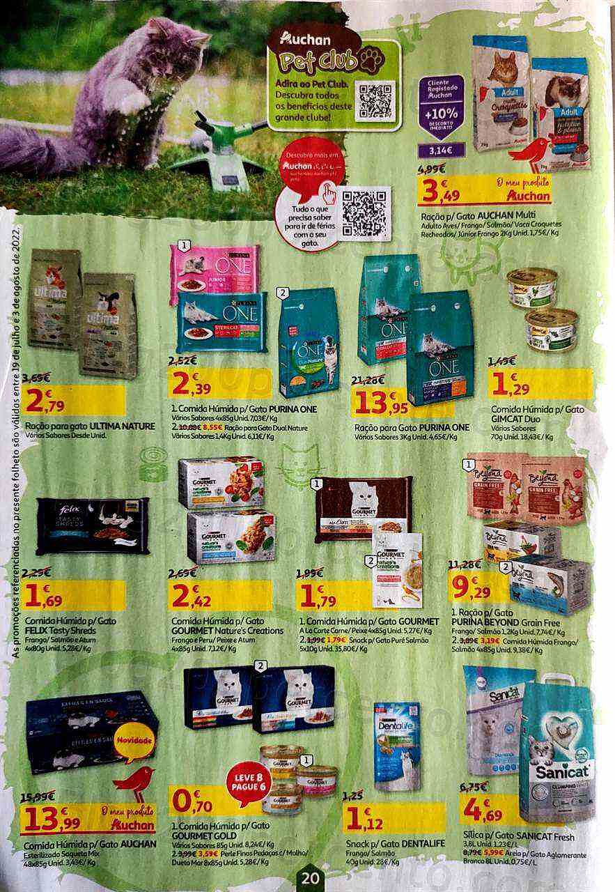 Antevisão Folheto AUCHAN Verão Promoções de 19 julho a 3 agosto