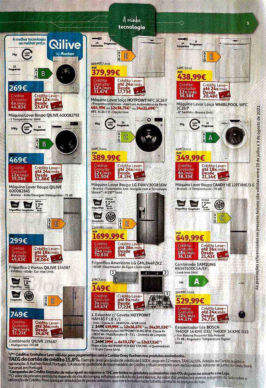 Antevisão Folheto AUCHAN Verão Promoções de 19 julho a 3 agosto