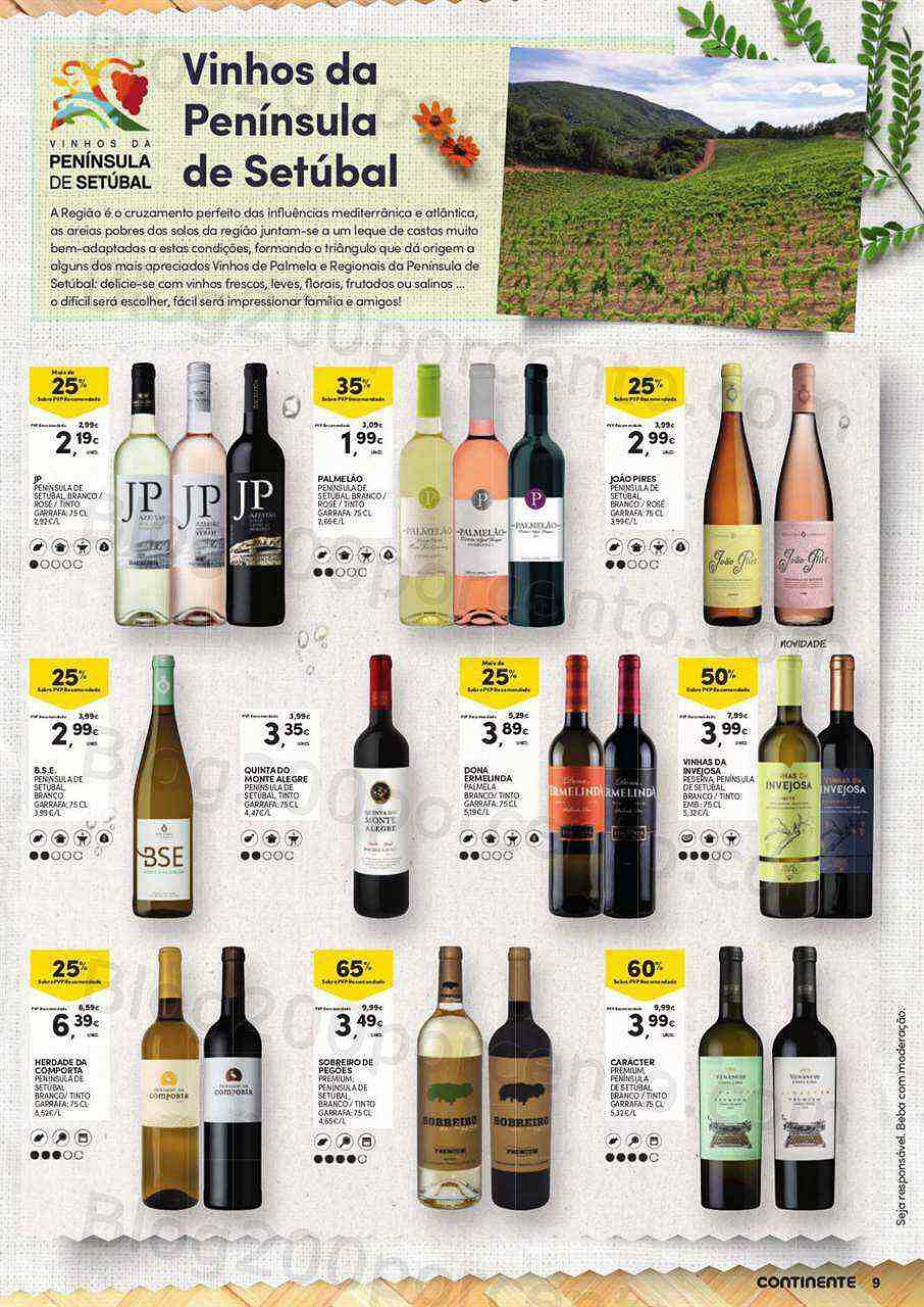 Antevisão Folheto CONTINENTE Aperitivos e Vinhos Promoções de 12 a 24 julho