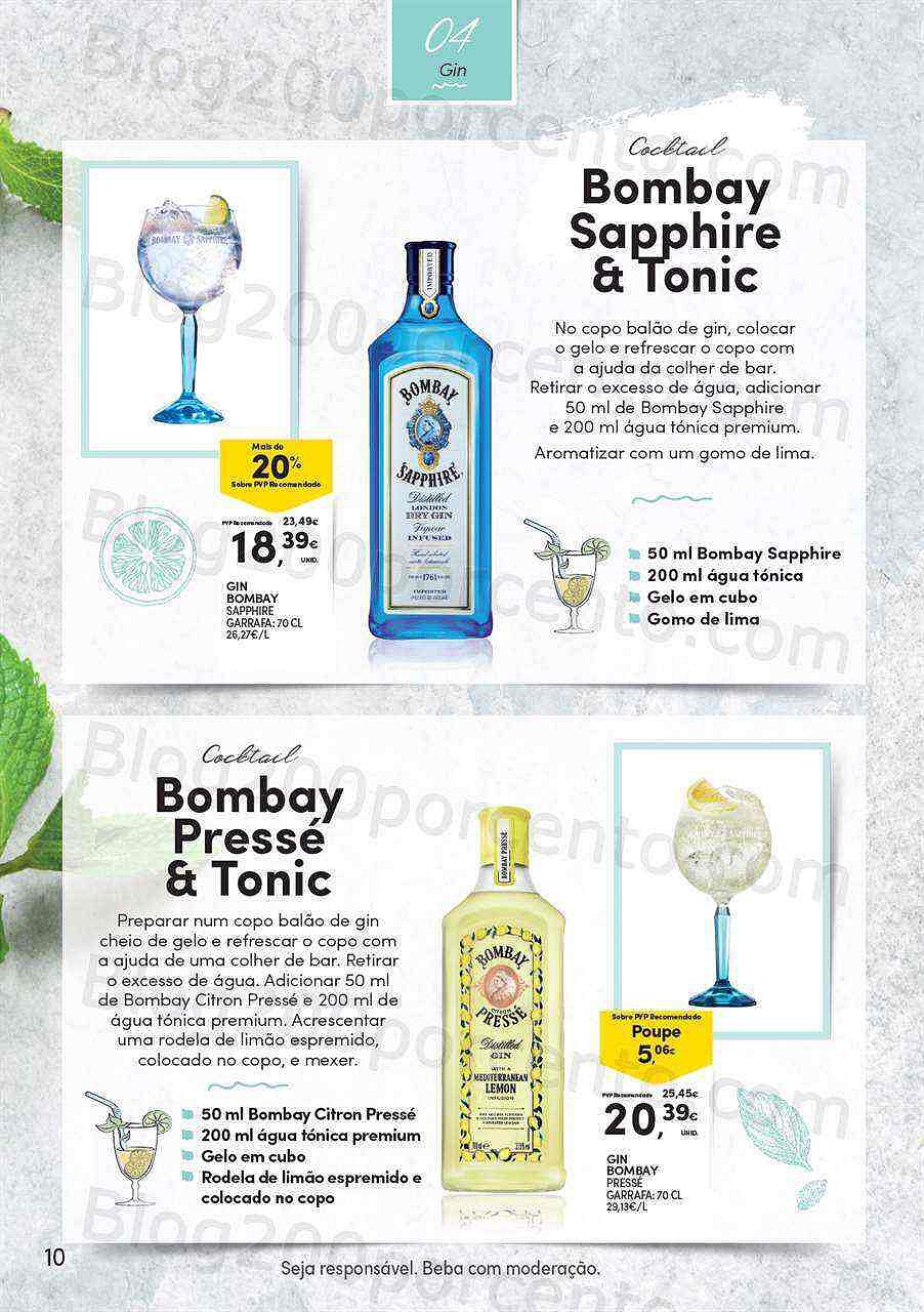 Antevisão Folheto CONTINENTE Extra Bebidas Cocktails 2022