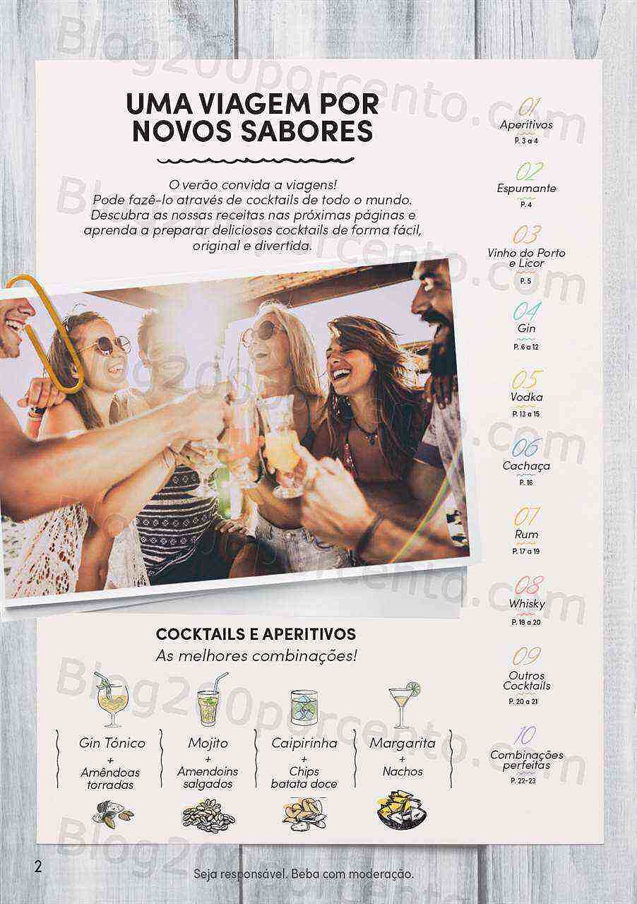Antevisão Folheto CONTINENTE Extra Bebidas Cocktails 2022