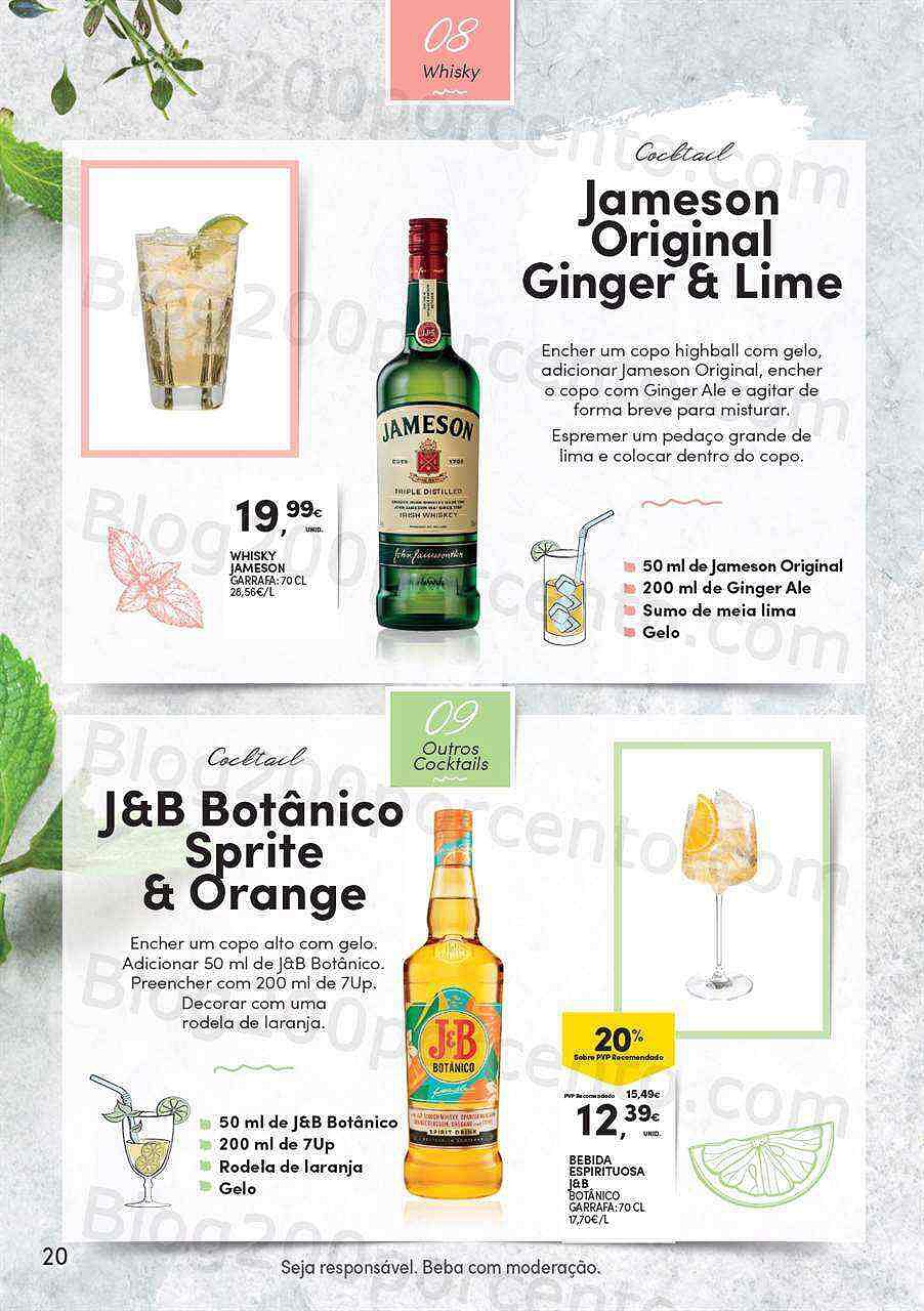 Antevisão Folheto CONTINENTE Extra Bebidas Cocktails 2022