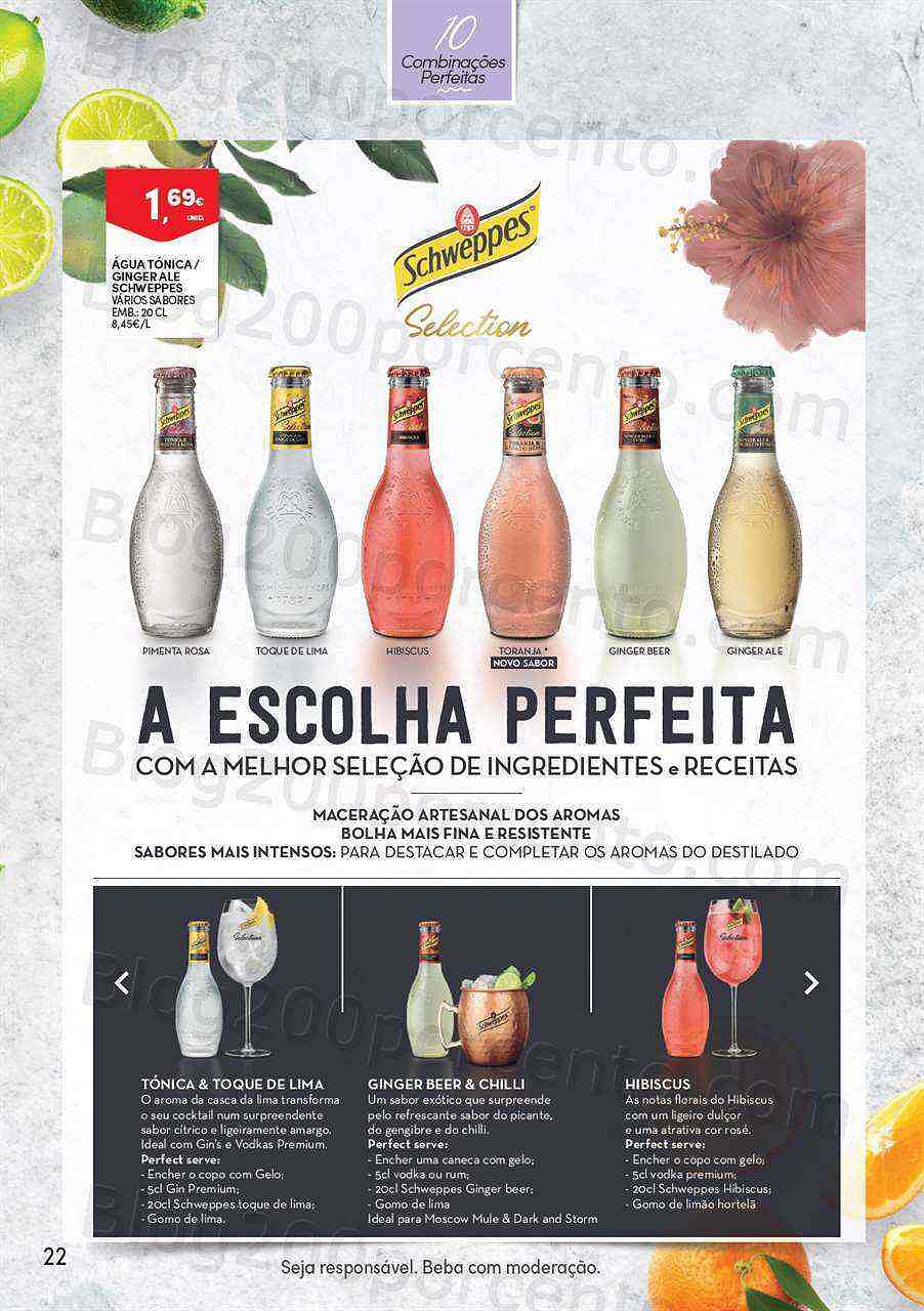 Antevisão Folheto CONTINENTE Extra Bebidas Cocktails 2022