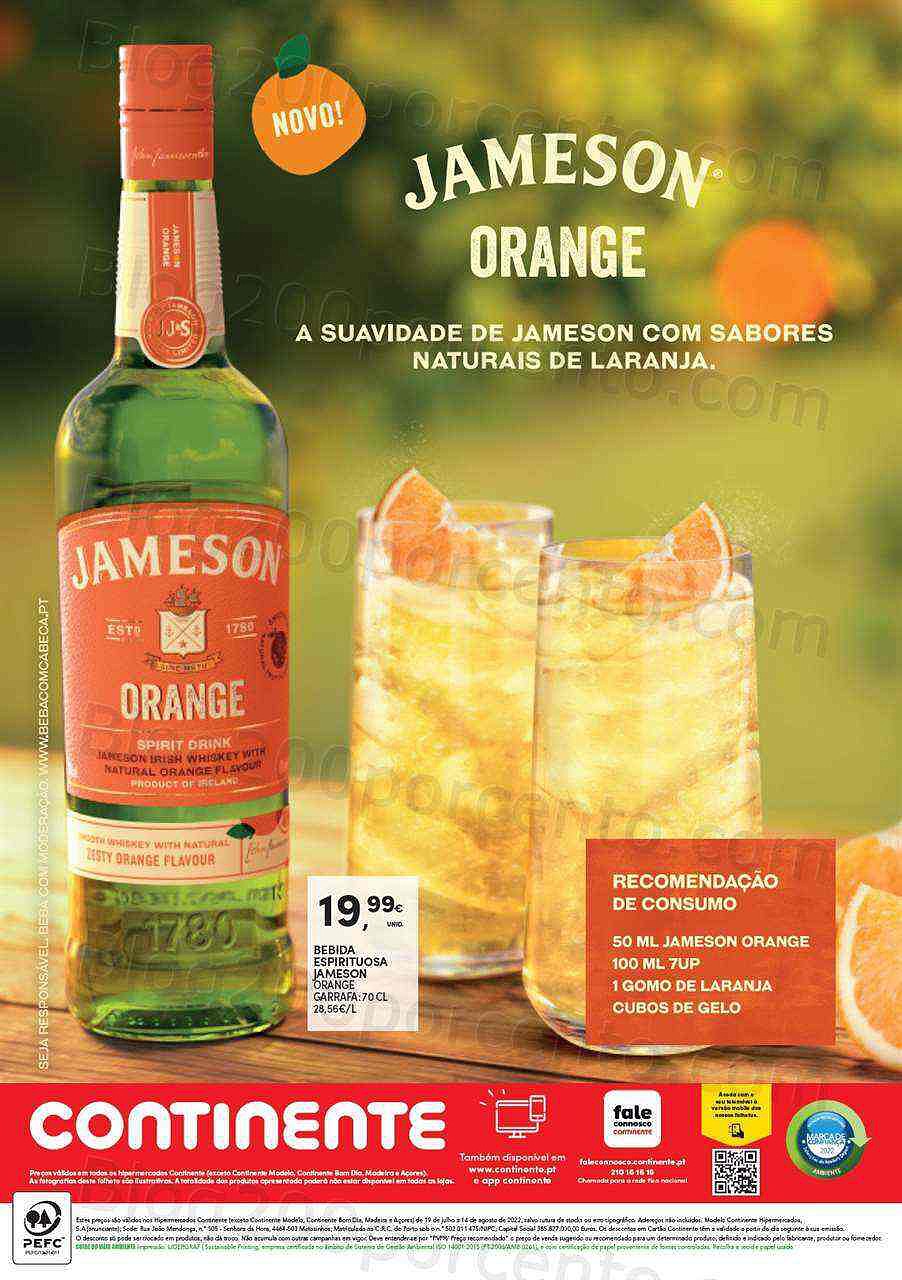 Antevisão Folheto CONTINENTE Extra Bebidas Cocktails 2022