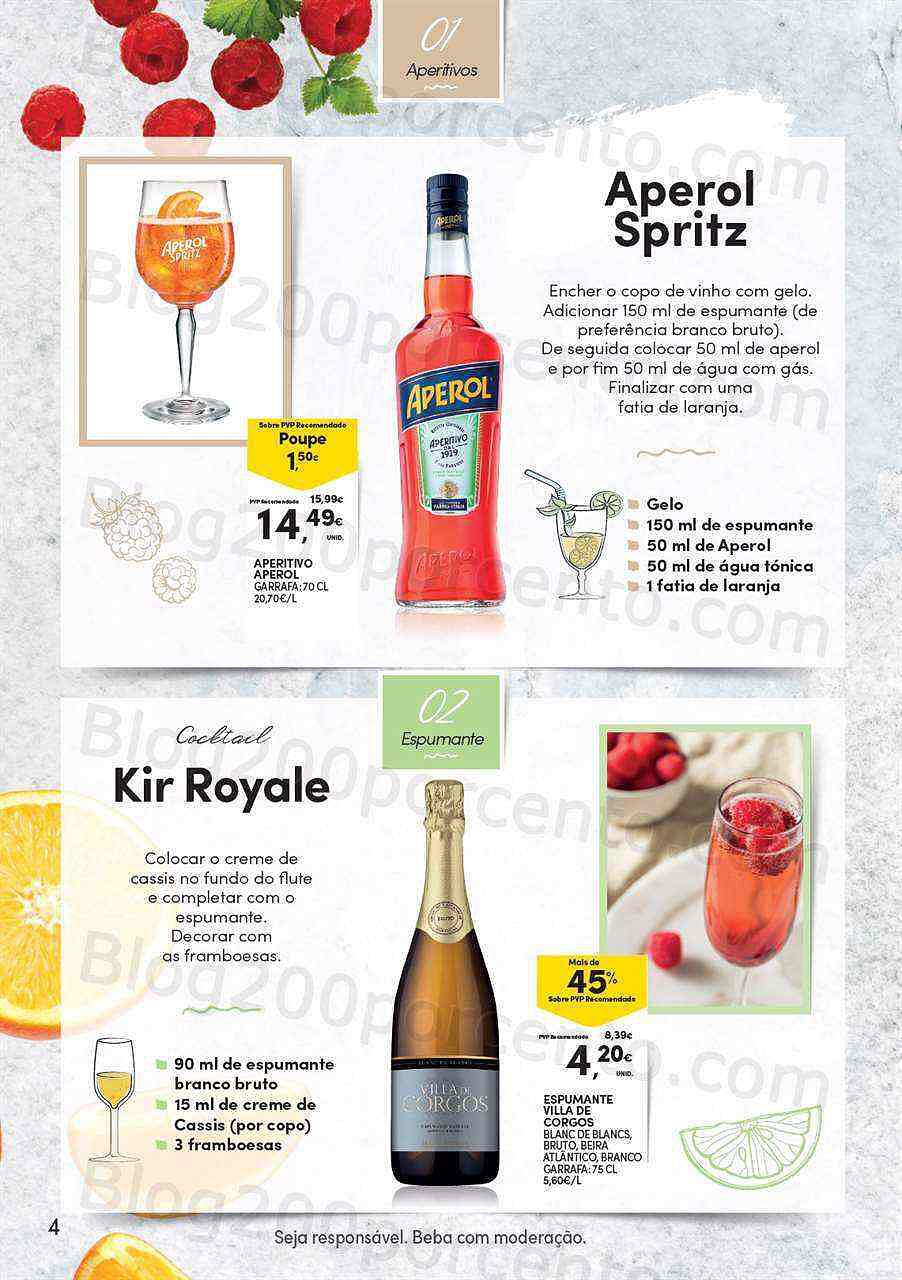 Antevisão Folheto CONTINENTE Extra Bebidas Cocktails 2022