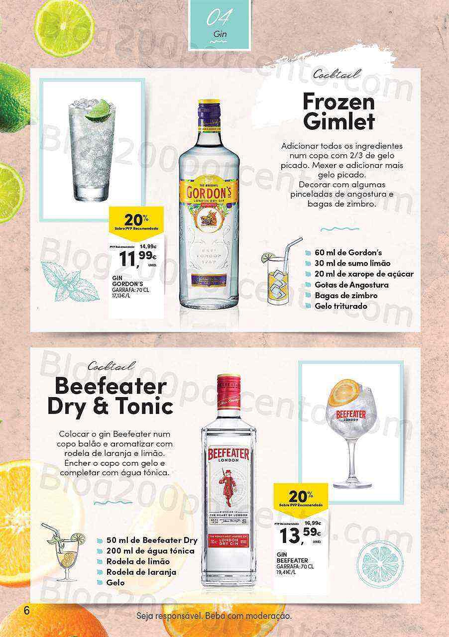 Antevisão Folheto CONTINENTE Extra Bebidas Cocktails 2022