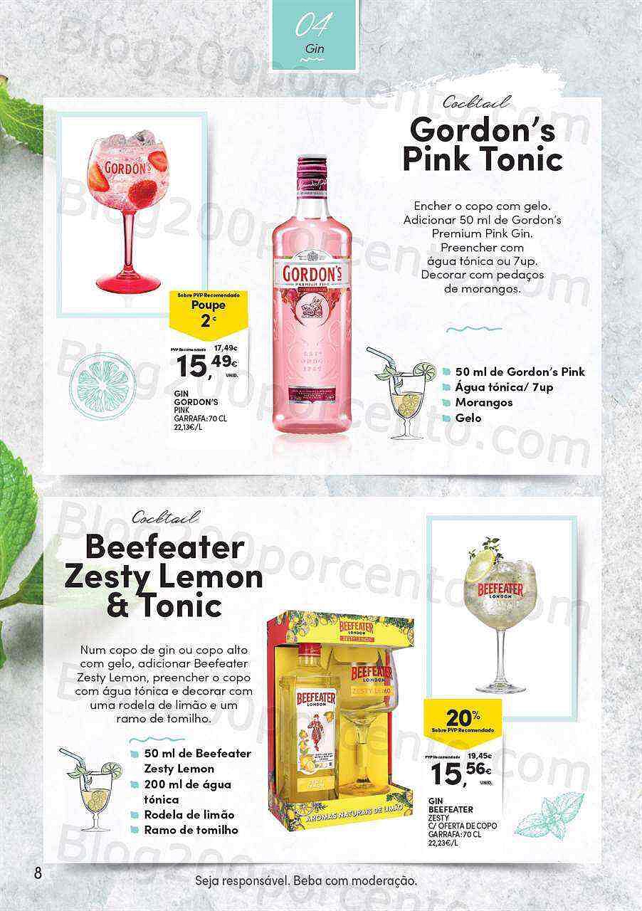 Antevisão Folheto CONTINENTE Extra Bebidas Cocktails 2022