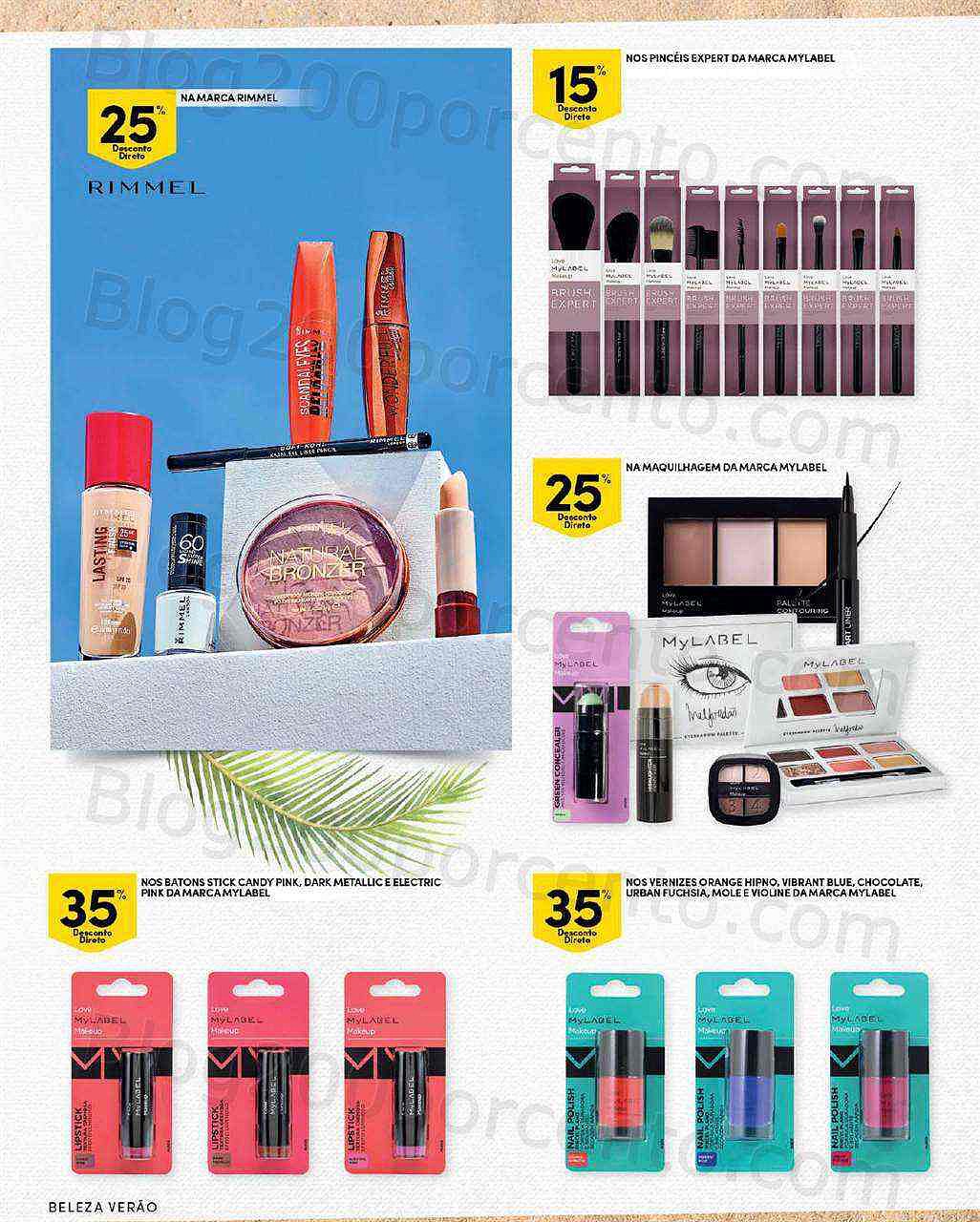 Antevisão Folheto CONTINENTE Beleza Verão Promoções de 19 a 31 julho