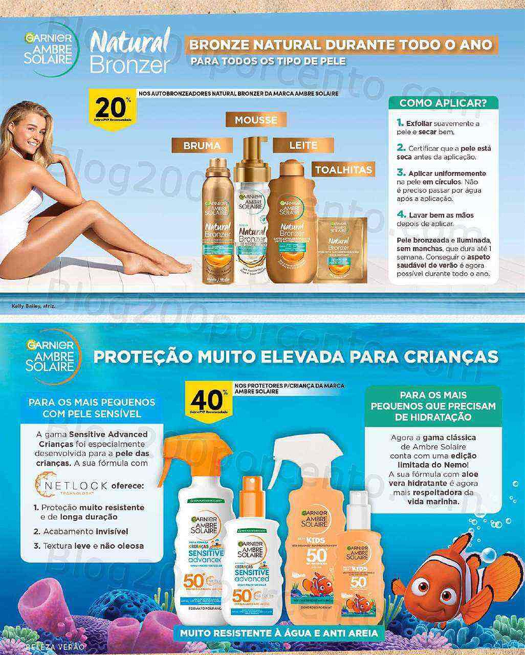 Antevisão Folheto CONTINENTE Beleza Verão Promoções de 19 a 31 julho