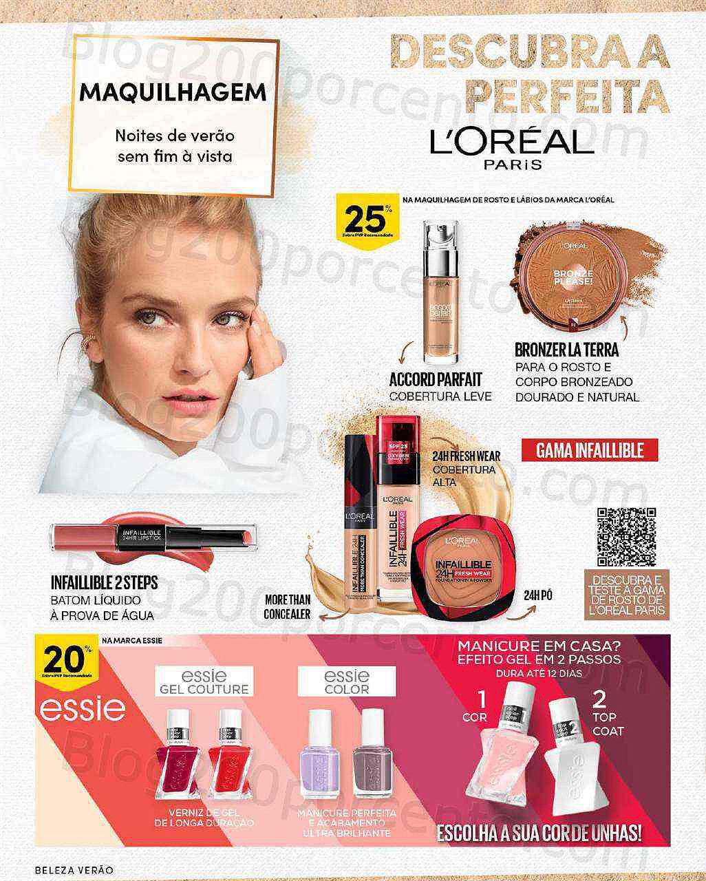 Antevisão Folheto CONTINENTE Beleza Verão Promoções de 19 a 31 julho