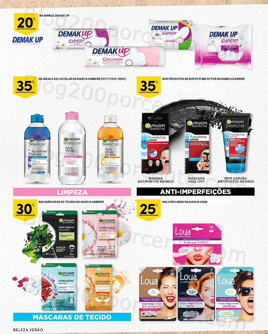 Antevisão Folheto CONTINENTE Beleza Verão Promoções de 19 a 31 julho