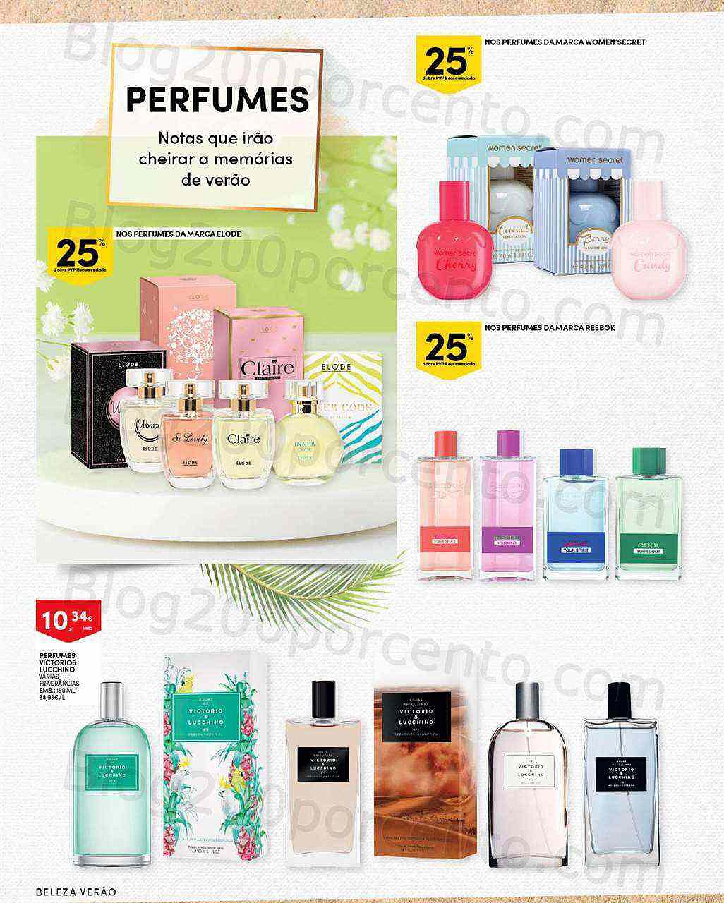 Antevisão Folheto CONTINENTE Beleza Verão Promoções de 19 a 31 julho