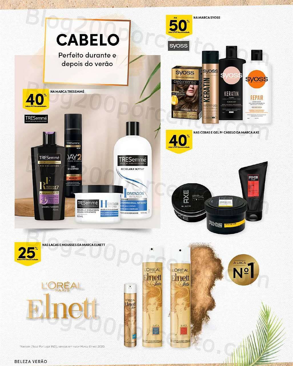 Antevisão Folheto CONTINENTE Beleza Verão Promoções de 19 a 31 julho