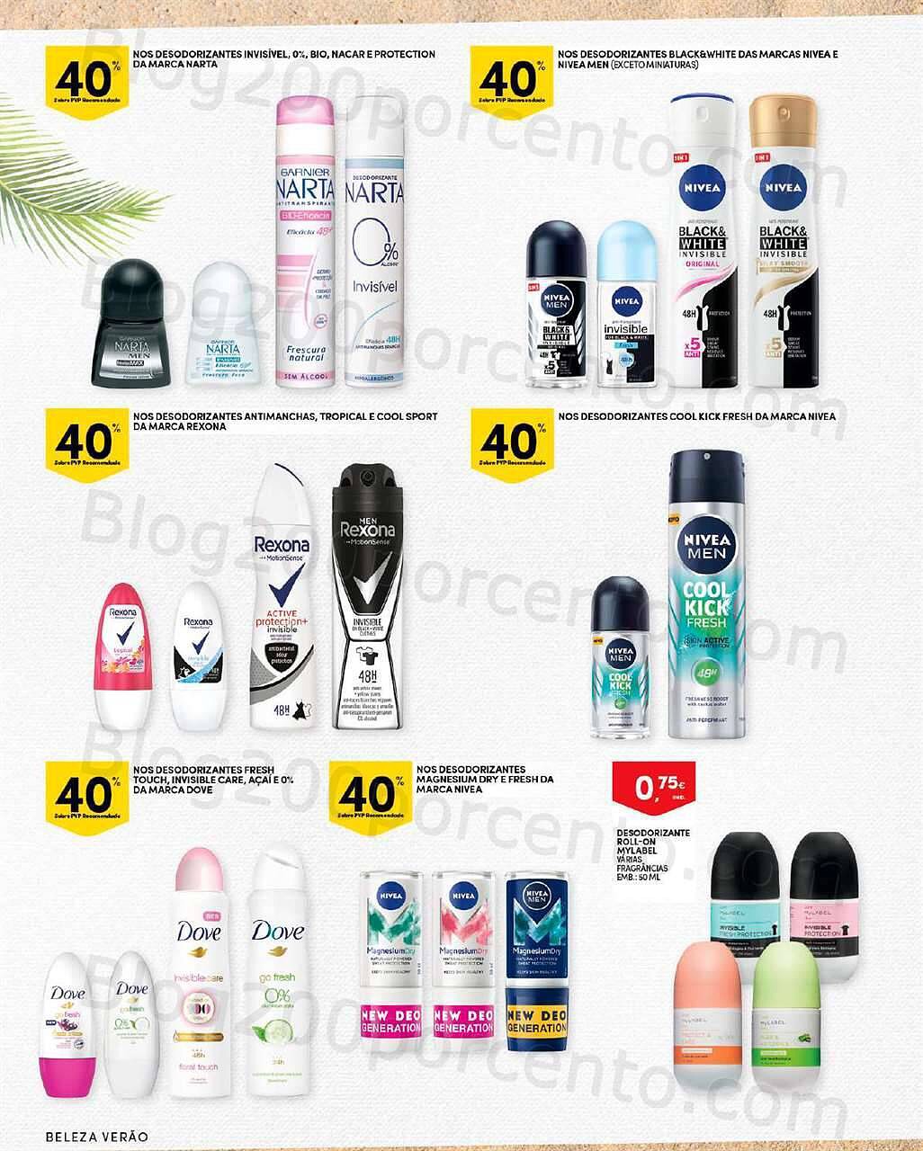 Antevisão Folheto CONTINENTE Beleza Verão Promoções de 19 a 31 julho