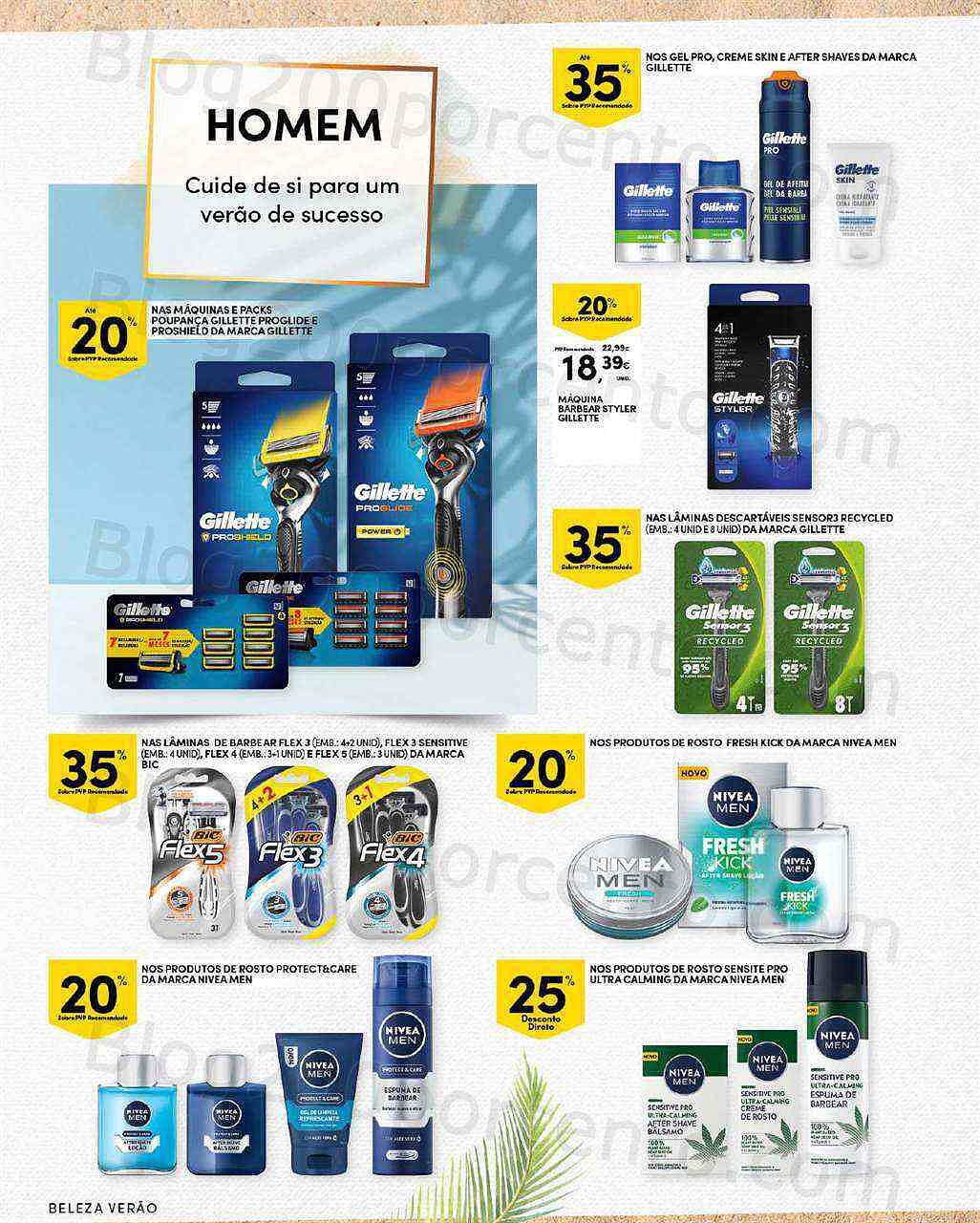 Antevisão Folheto CONTINENTE Beleza Verão Promoções de 19 a 31 julho