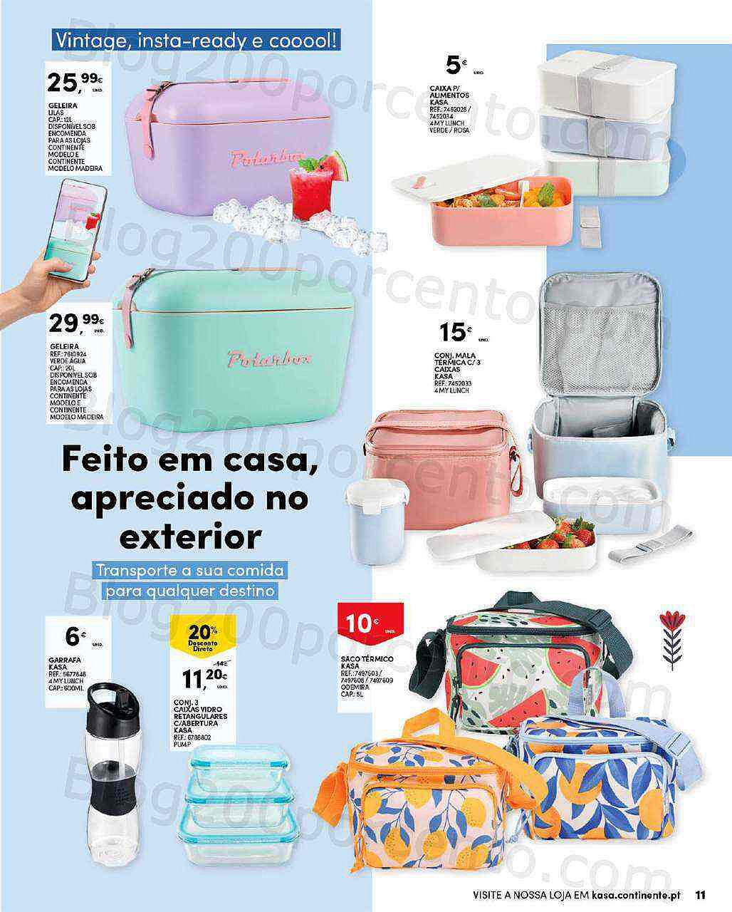 Antevisão Folheto CONTINENTE Casa Verão Promoções de 19 julho a 14 agosto