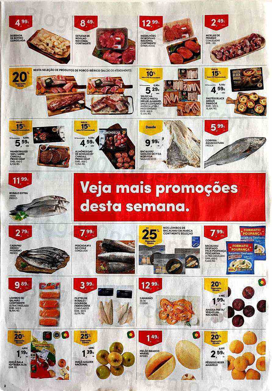 Antevisão Folheto CONTINENTE Promoções Fim de Semana - 15 a 18 julho