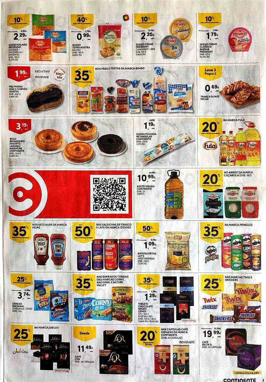 Antevisão Folheto CONTINENTE Promoções Fim de Semana - 15 a 18 julho