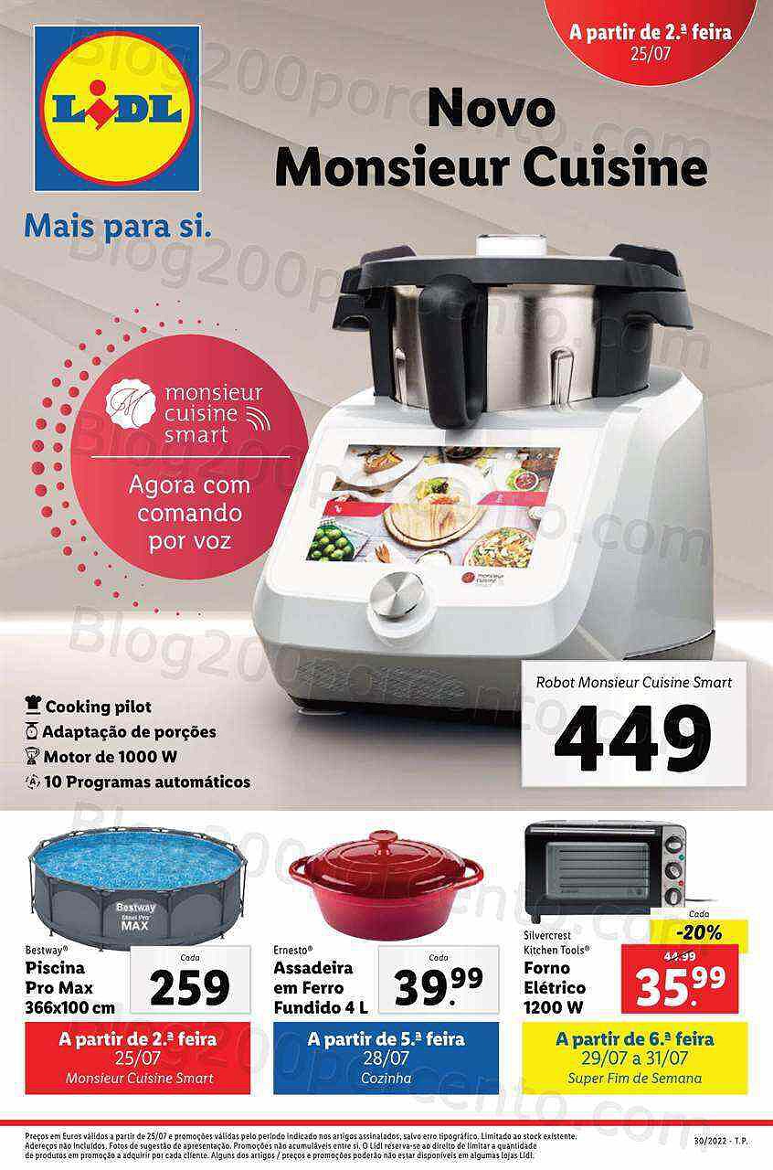 Antevisão Folheto LIDL Promoções de 25 a 31 julho digital
