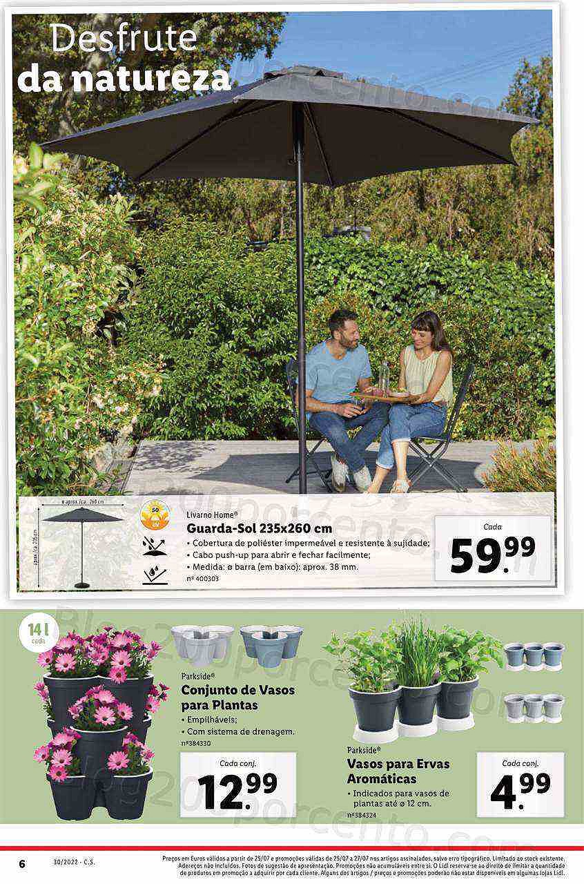 Antevisão Folheto LIDL Promoções de 25 a 31 julho digital