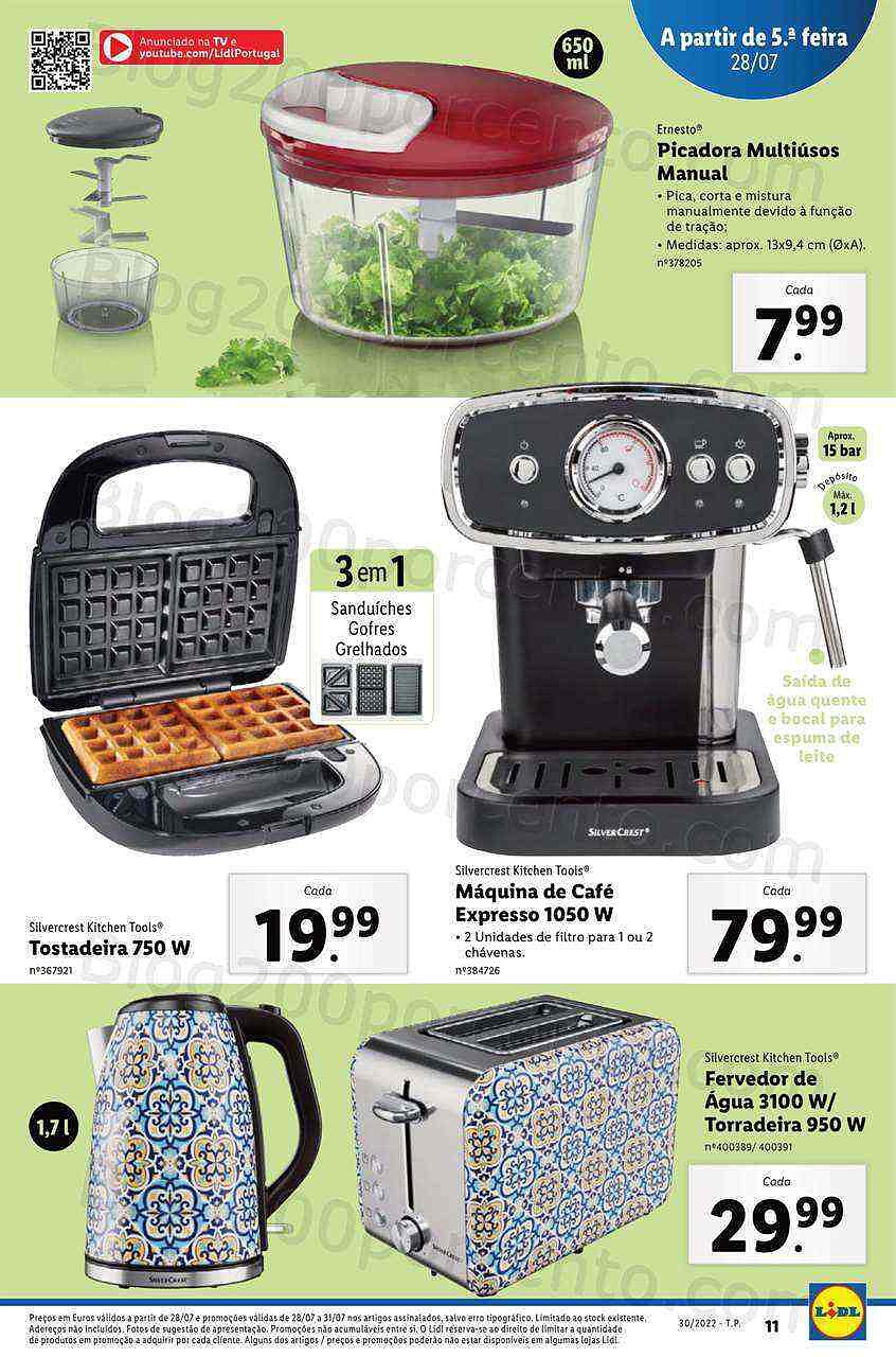 Antevisão Folheto LIDL Promoções de 25 a 31 julho digital