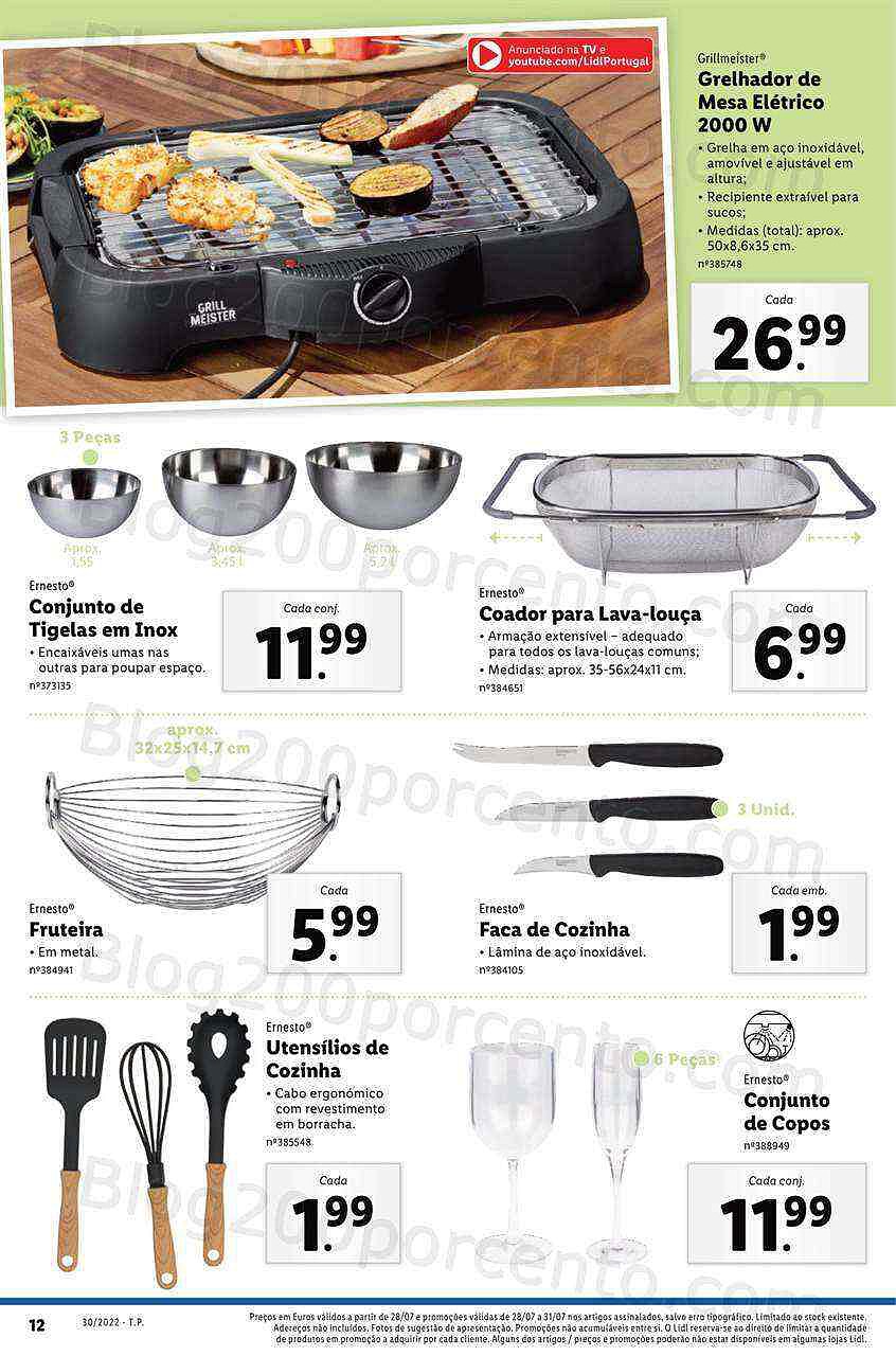 Antevisão Folheto LIDL Promoções de 25 a 31 julho digital