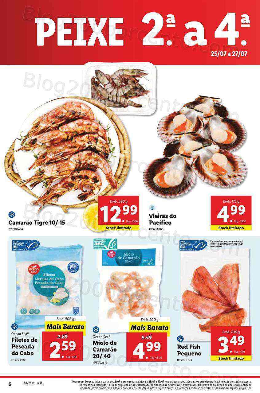Antevisão Folheto LIDL Promoções de 25 a 31 julho digital