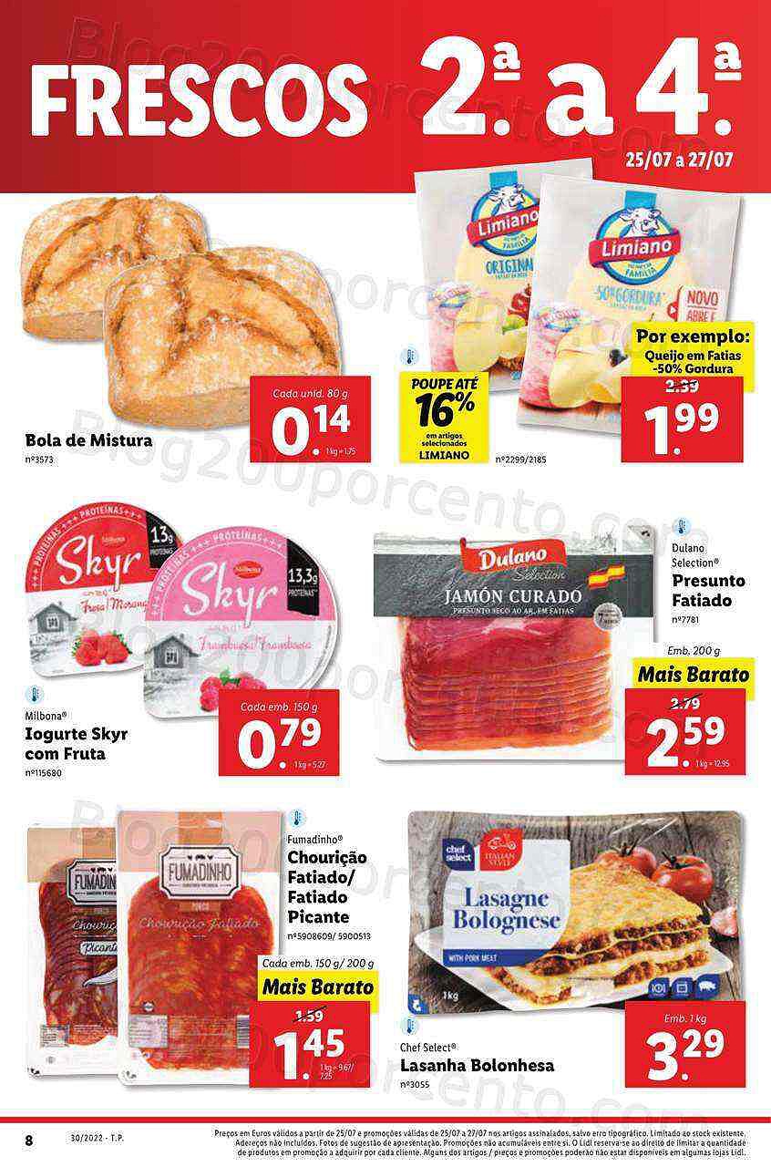 Antevisão Folheto LIDL Promoções de 25 a 31 julho digital