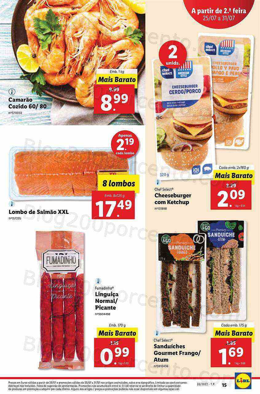 Antevisão Folheto LIDL Promoções de 25 a 31 julho digital