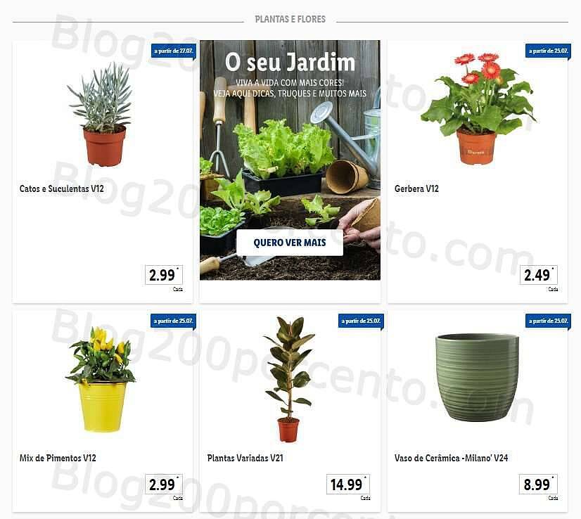 Antevisão Folheto LIDL Promoções de 25 a 31 julho