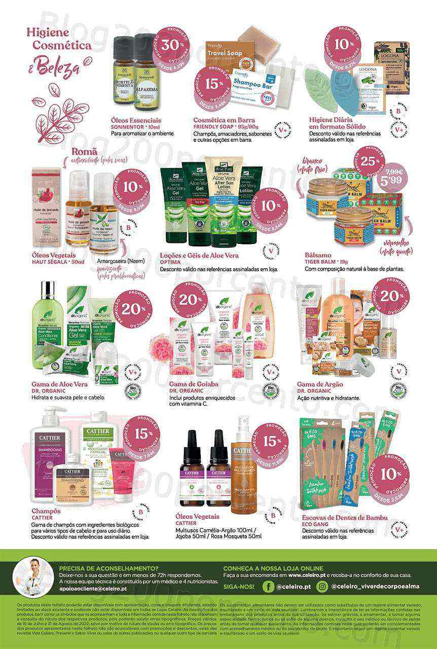 Antevisão Folheto CELEIRO Verão Promoções de 15 julho a 31 agosto