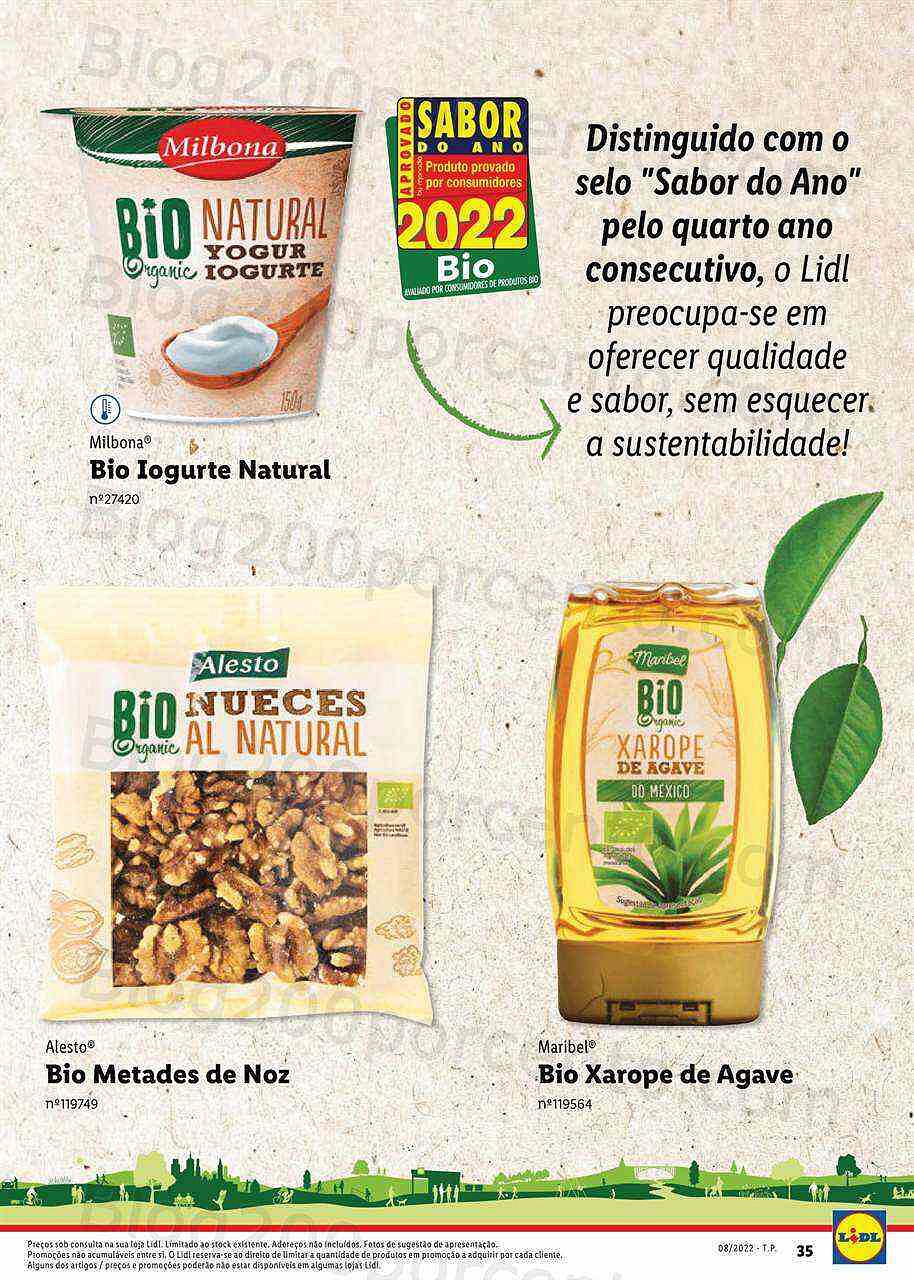 Antevisão Folheto LIDL Alimentação Alternativa Promoções a partir de 25 julho