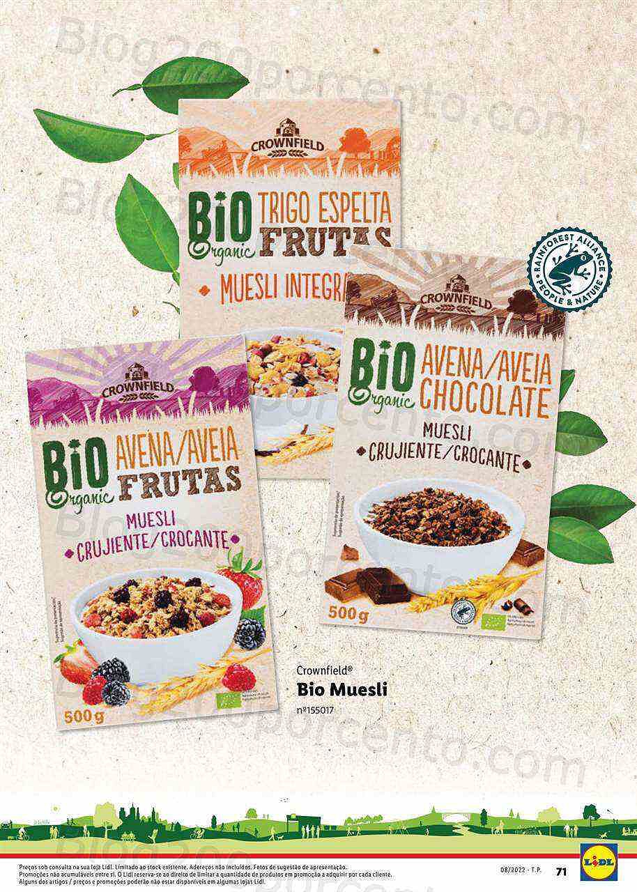 Antevisão Folheto LIDL Alimentação Alternativa Promoções a partir de 25 julho